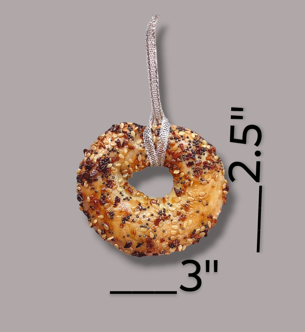 Real Bagel Ornaments — Yes, They Were Once Actual Bagels!