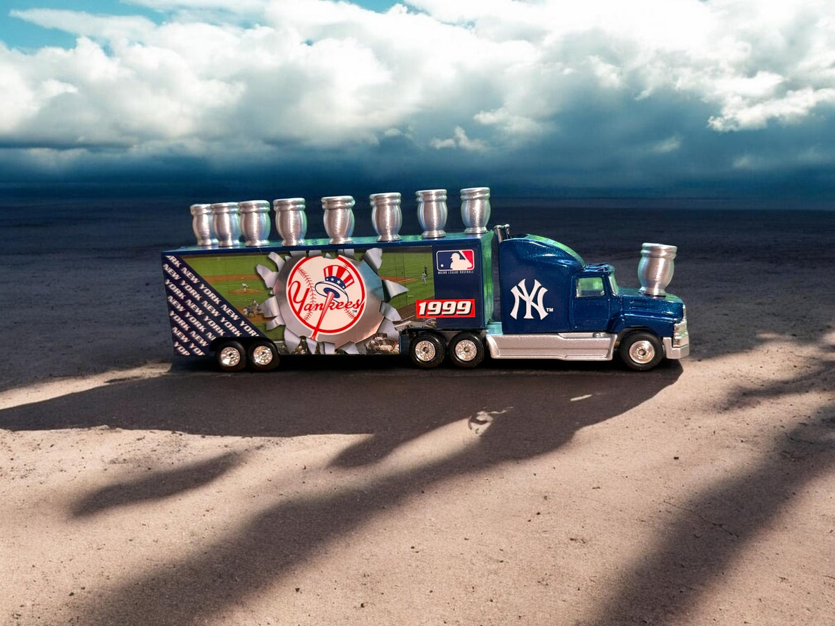 Vintage Yankees Baseball Collectible Truck Menorah