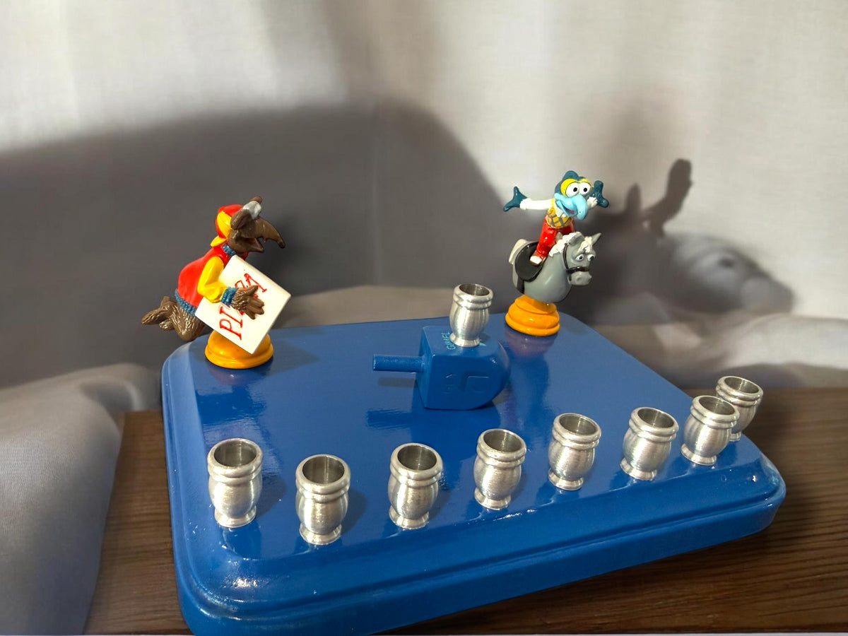 Gonzo & Ralph Muppets Menorah