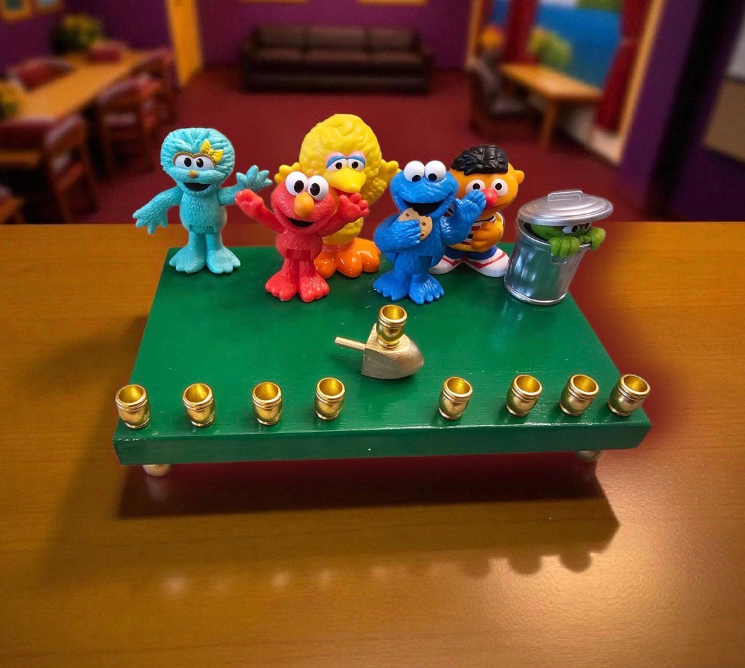 Sesame Street Menorah