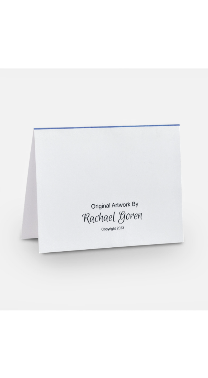 Rainforest Original Art Notecard