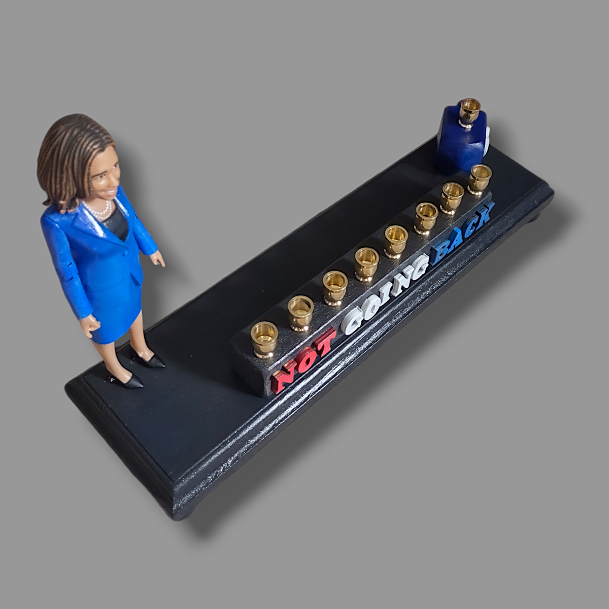 Retired 2024 Edition “Not Going Back” Menorah — Final Pieces