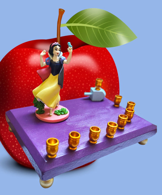 Princess Menorah Classic Disney Judaica Hannukah Snow White