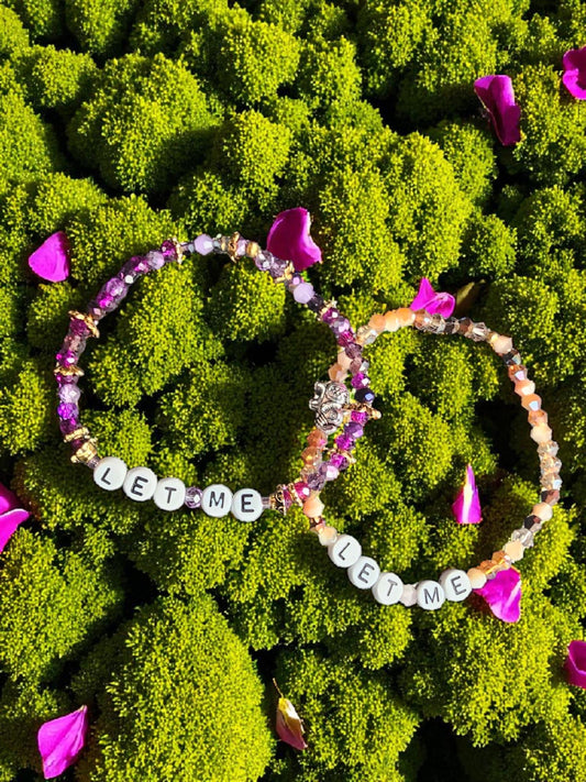 Let Them/Let Me Beaded Bracelet