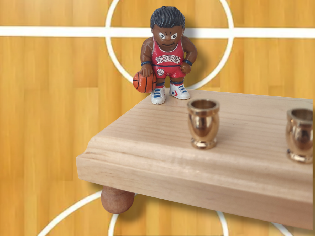 Collectors Edition Philadelphia 76'ers Basketball Themed Menorah