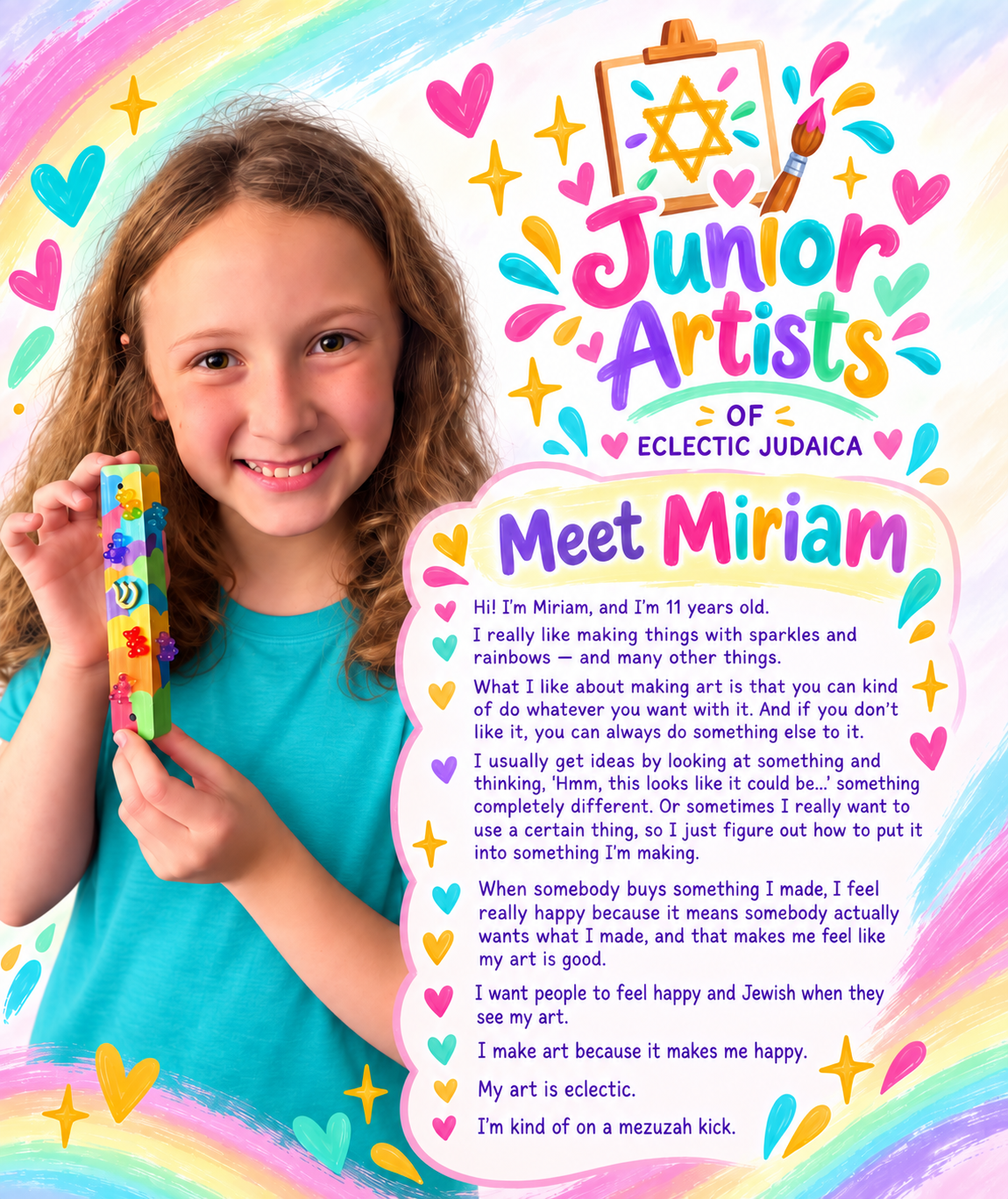 Miriam, Junior Artist