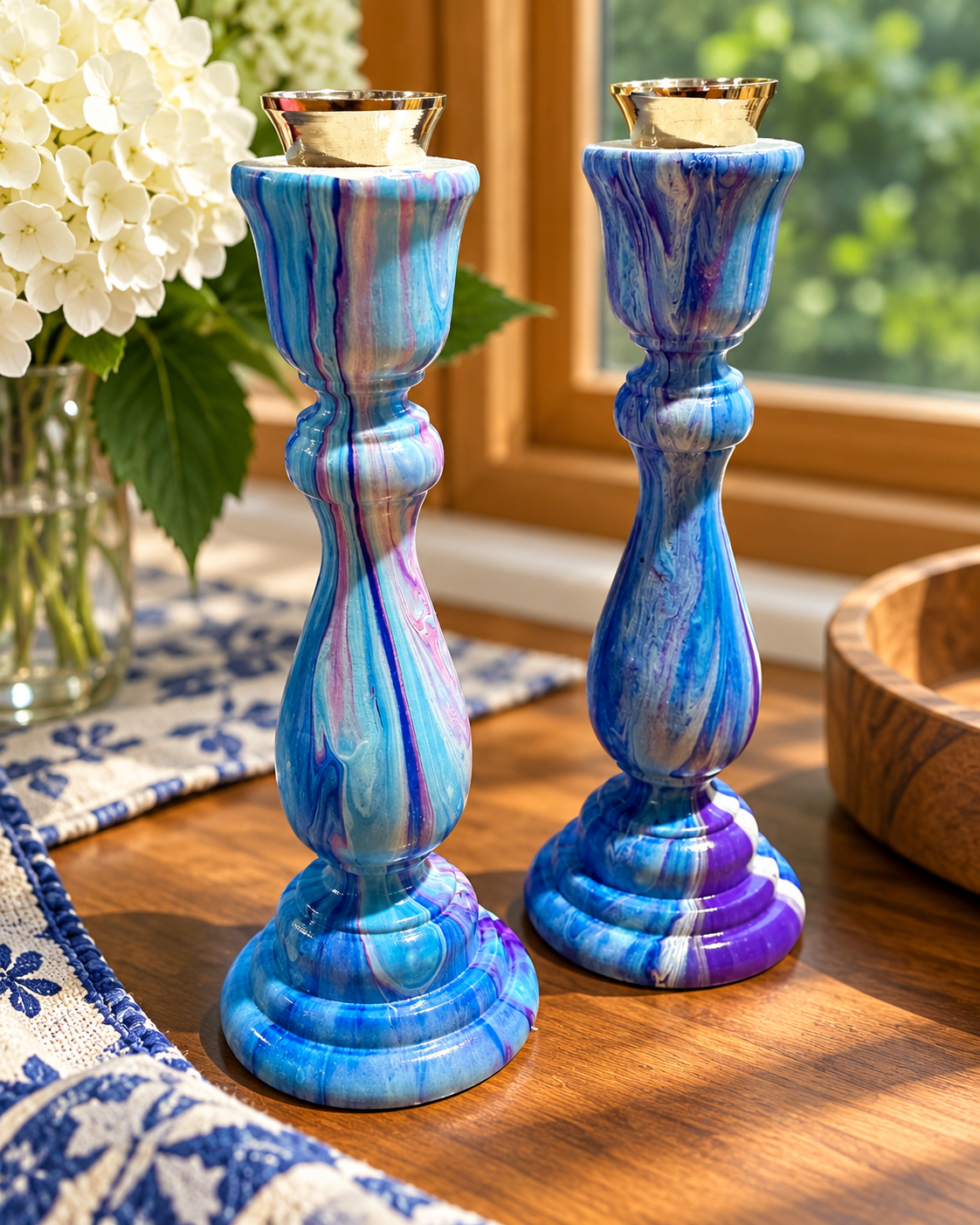 Liora Shabbat Candlesticks