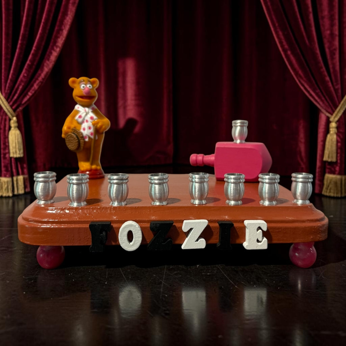 Fozzie Bear Menorah