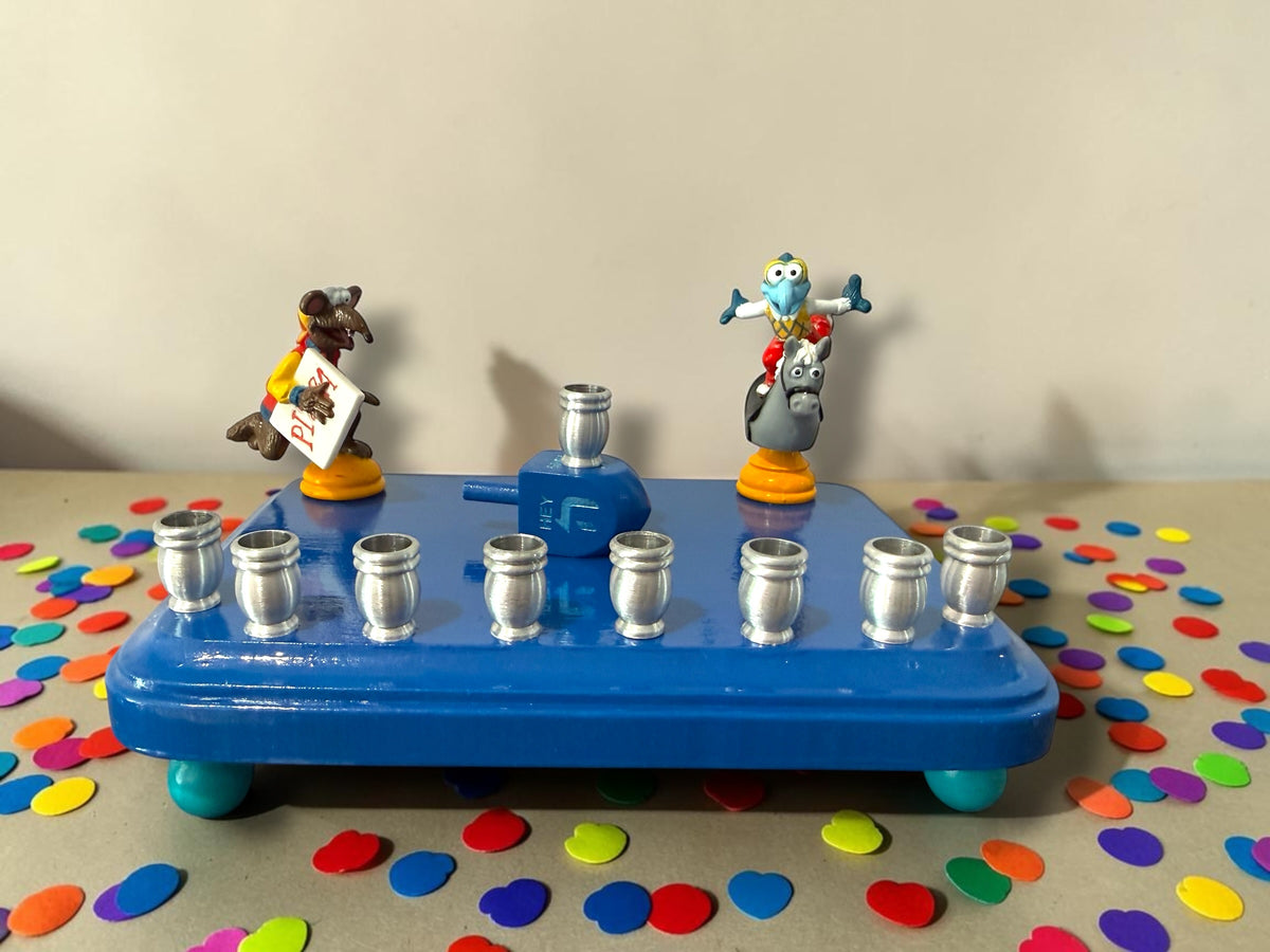 Gonzo & Ralph Muppets Menorah