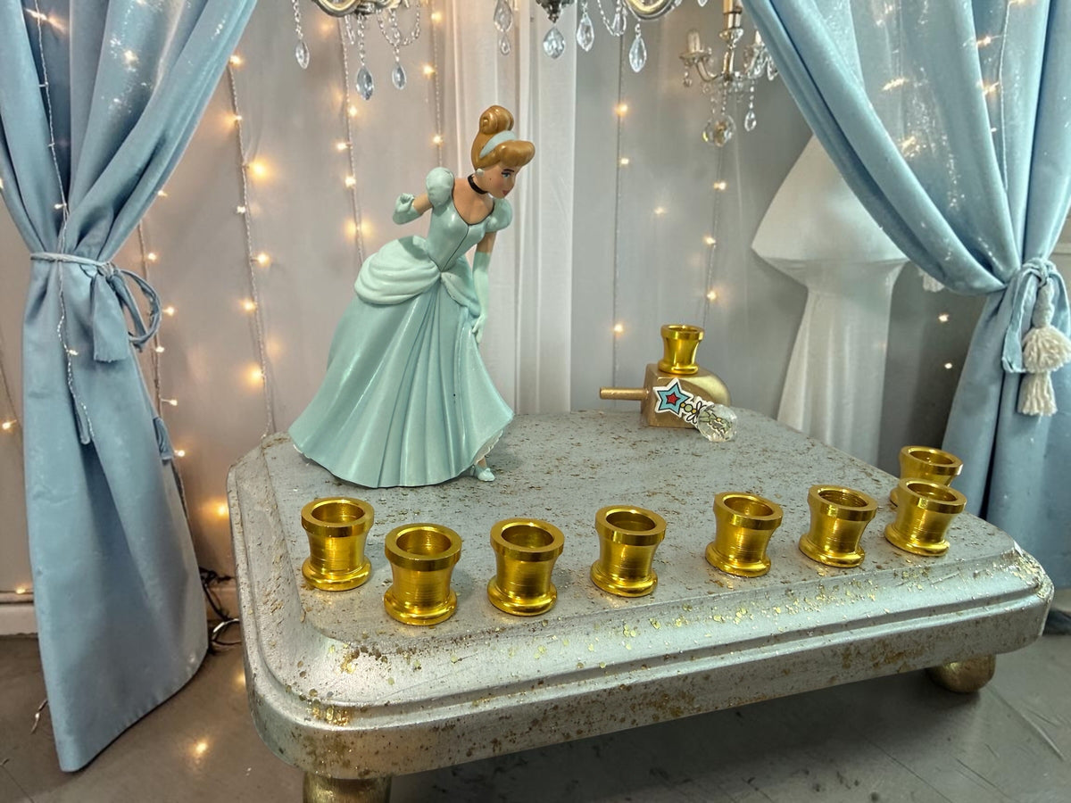 Cinderella Classic Disney Hanukkah Menorah