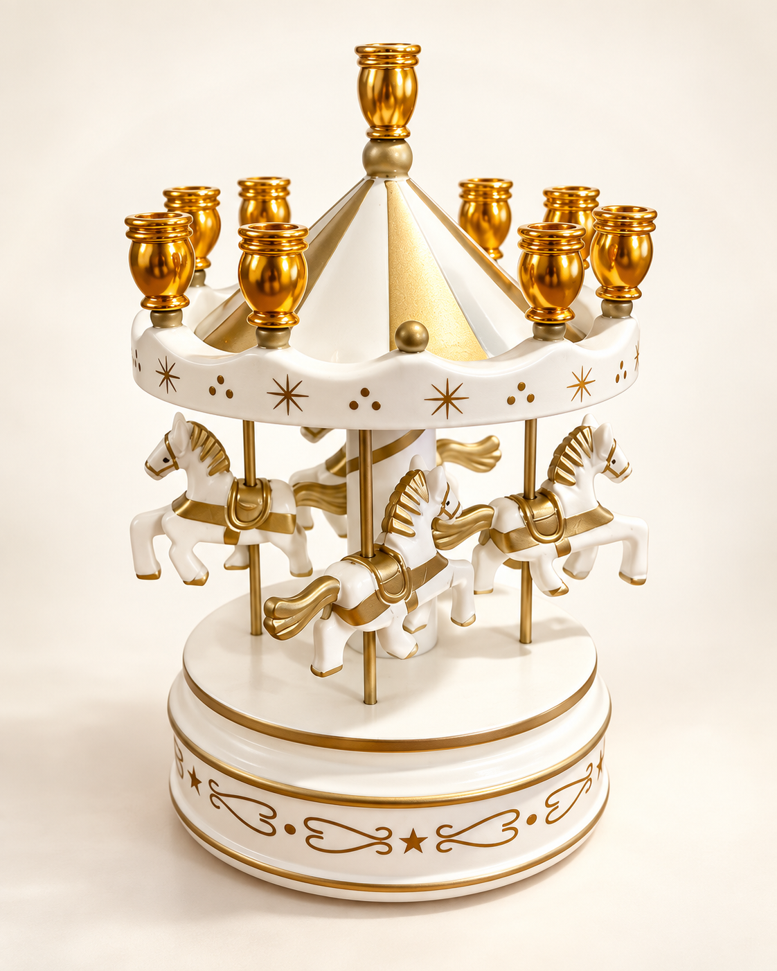 Carousel Music Box Menorah
