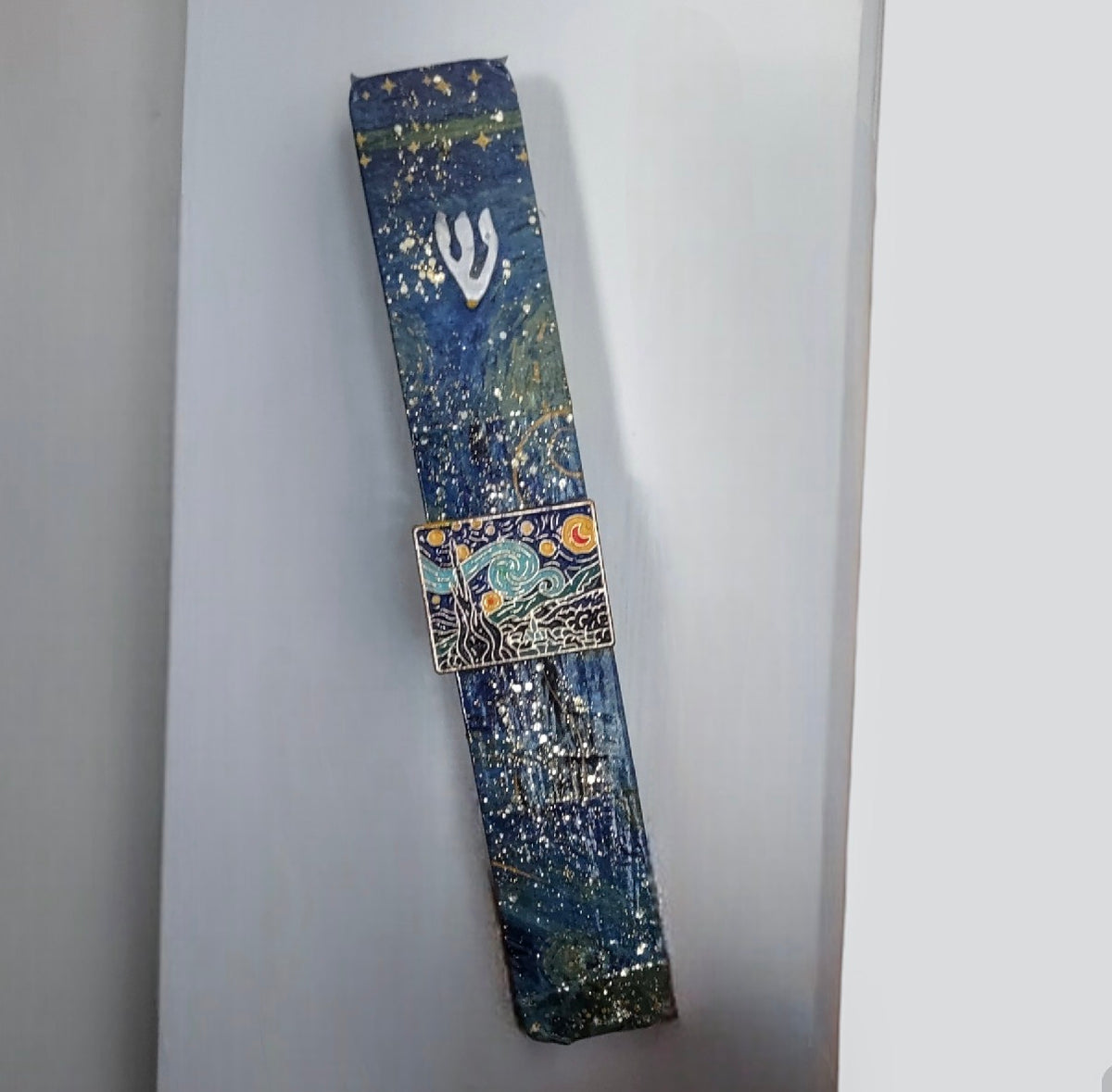 Van Gogh Inspired Mezuzah