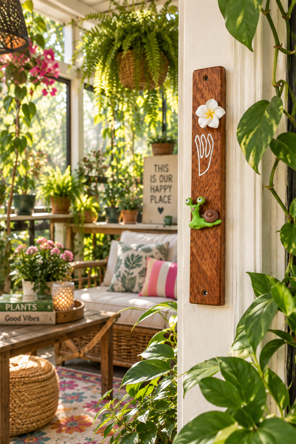 Slow & Steady Mezuzah | Garden of Shalom Collection