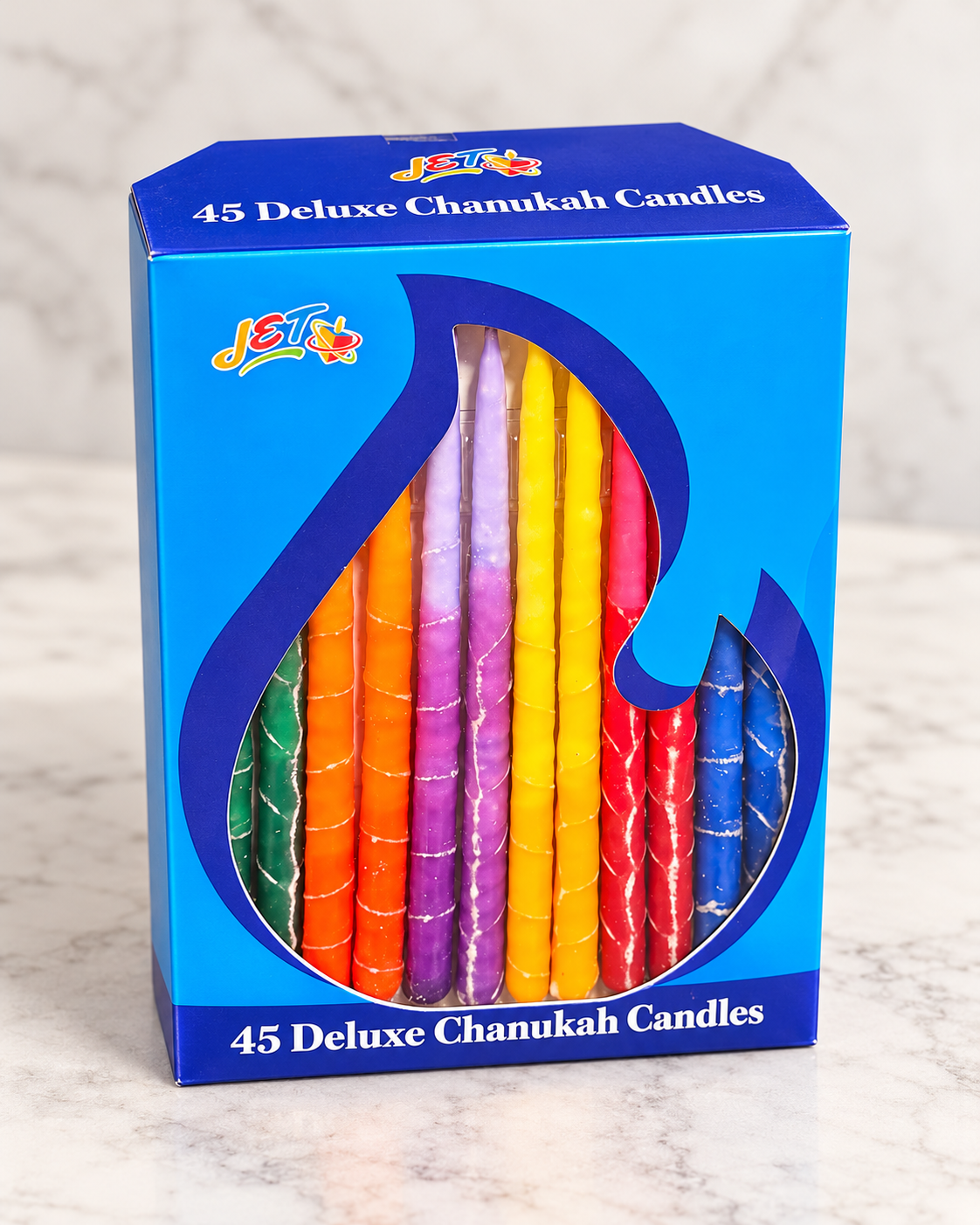 Multicolor Deluxe Hanukkah Candles