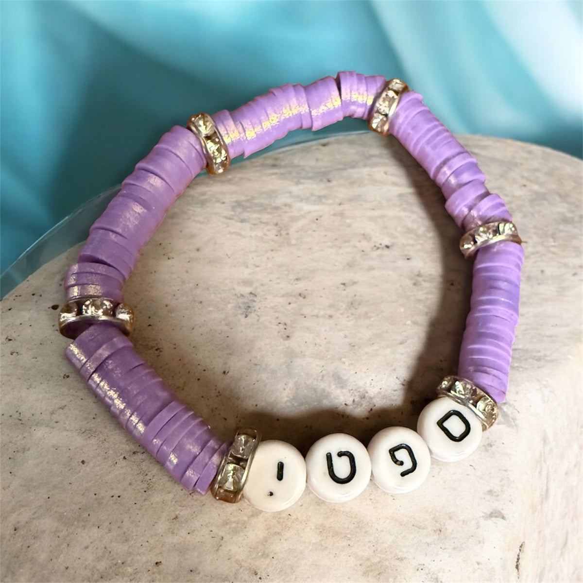 Swiftie Hebrew TS fan bracelets