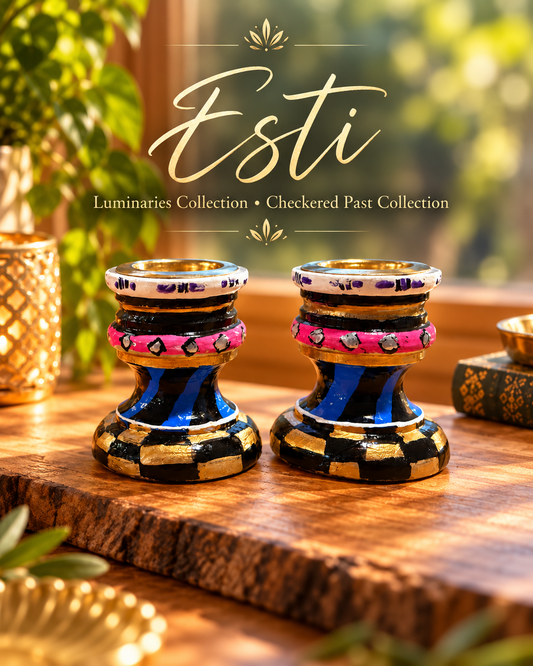 Esti Shabbat Candlesticks