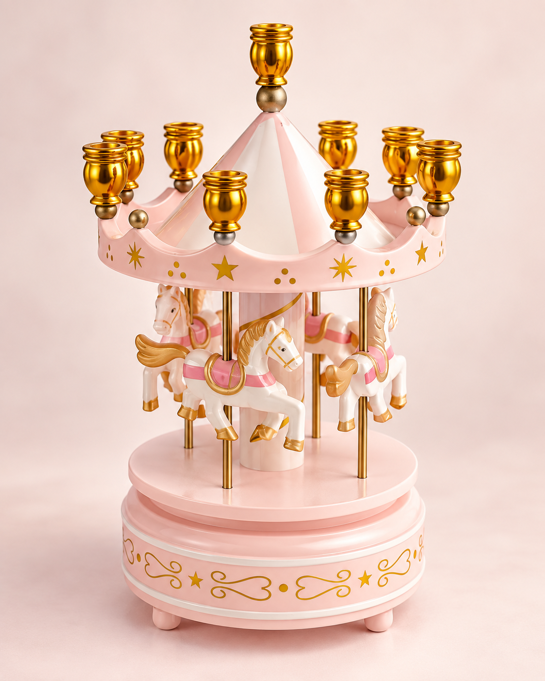 Carousel Music Box Menorah