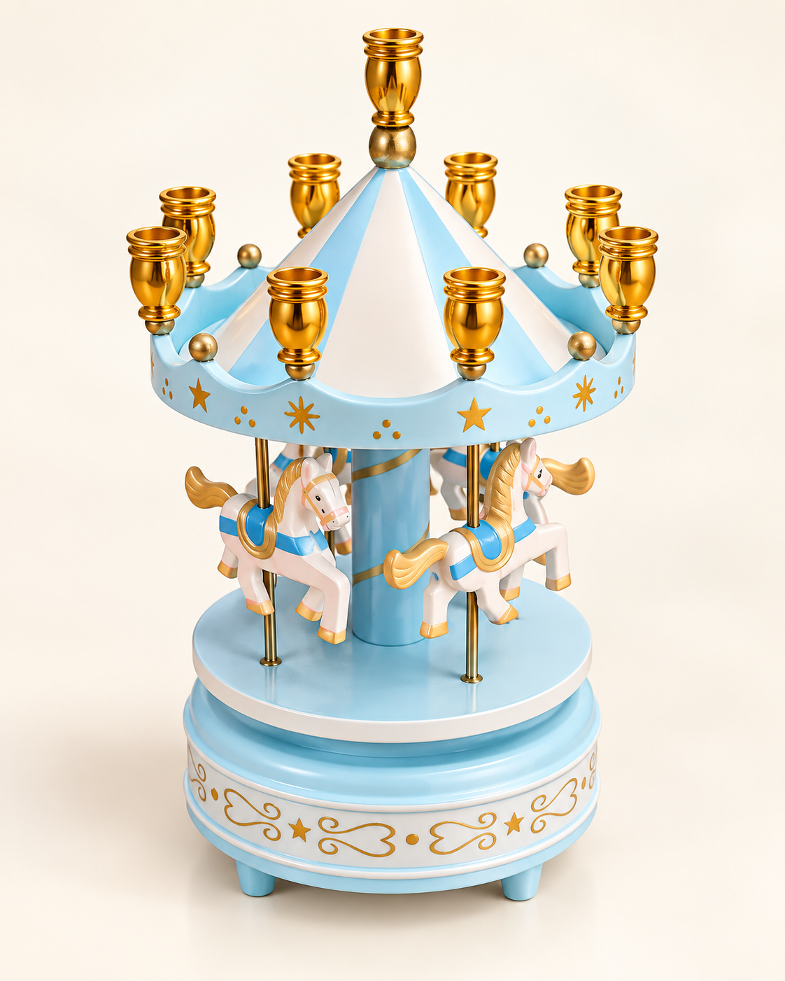 Carousel Music Box Menorah