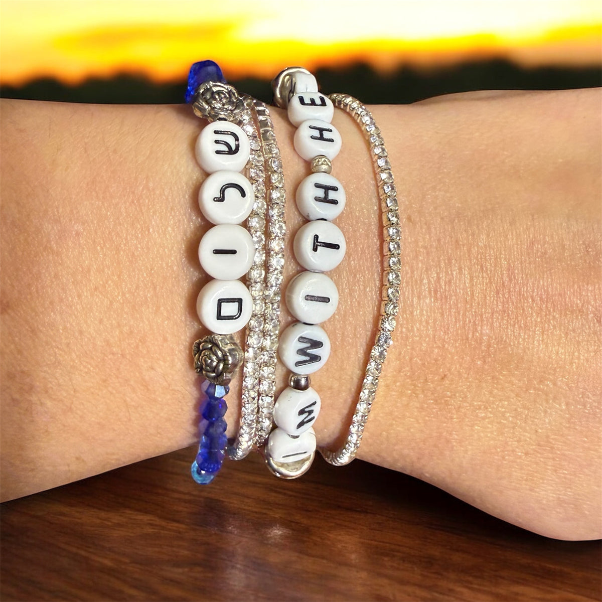 Let Them/Let Me Beaded Bracelet