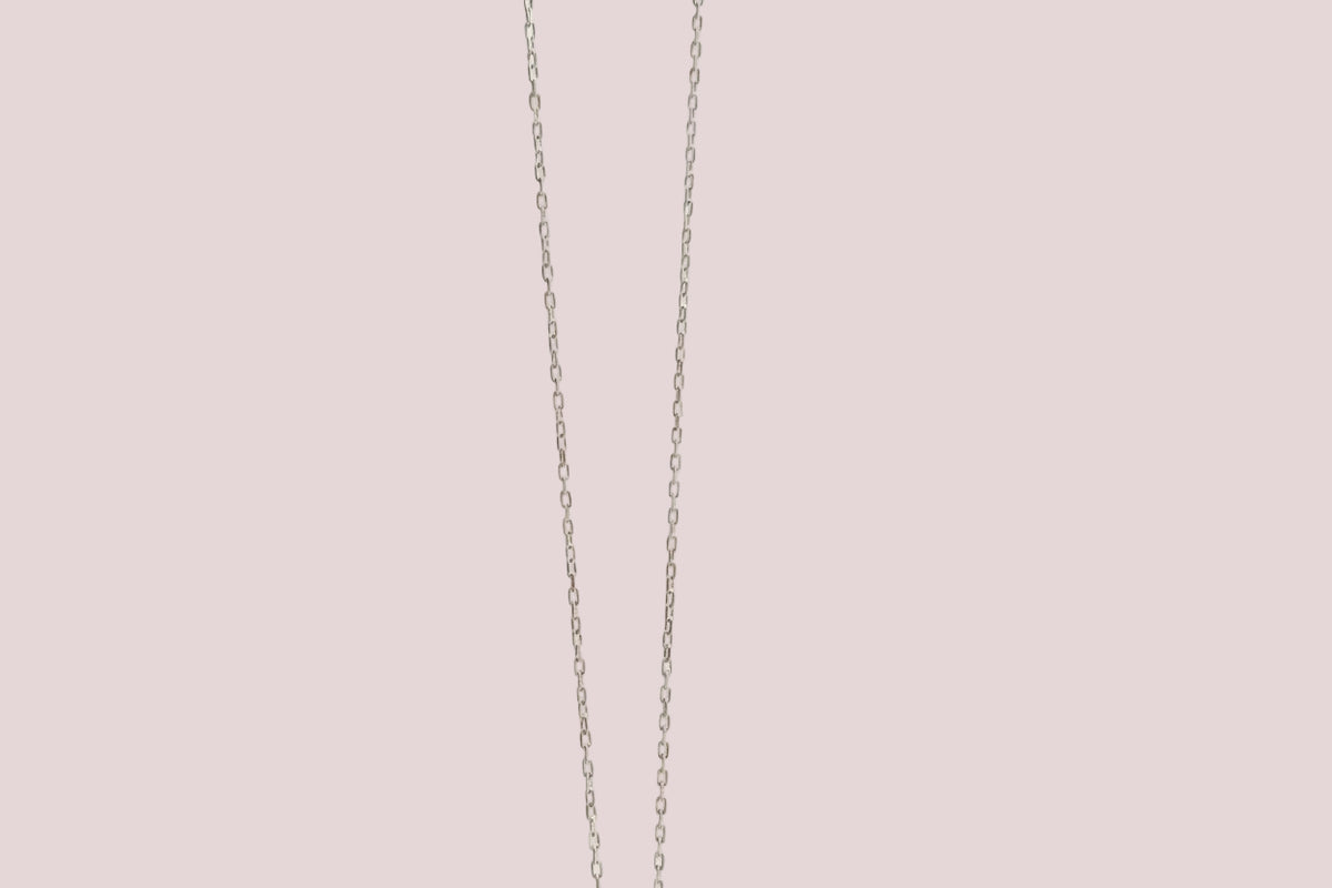 Sterling Silver Hamsa Hand Mezuzah Case pendant necklace