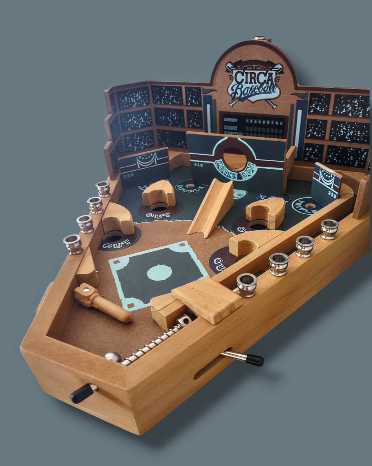Vintage Pinball Machine Menorah