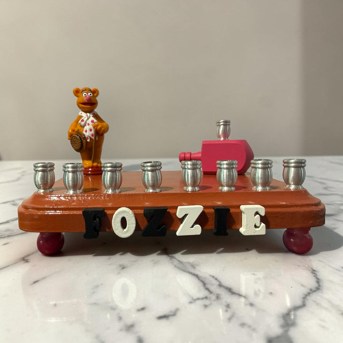 Fozzie Bear Menorah