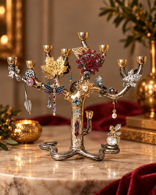 Tree of Treasures Menorah — The Heirloom Collection