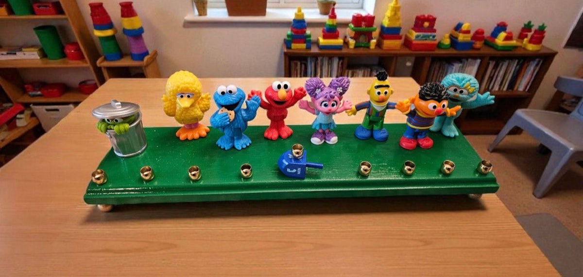 Sesame Street Menorah