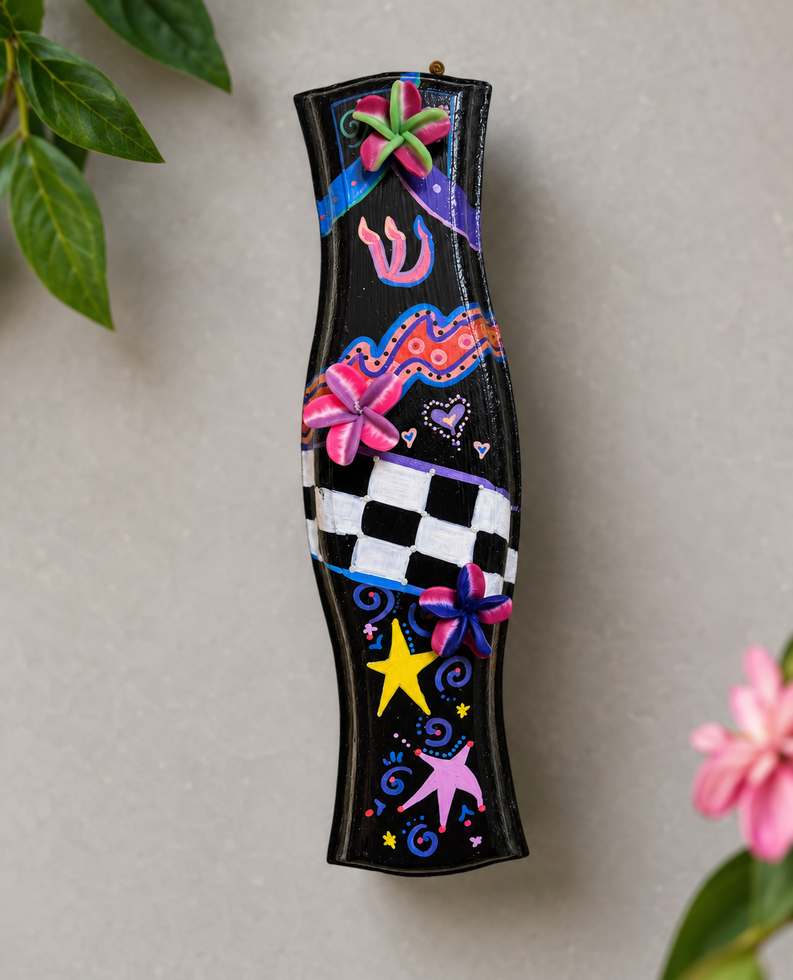 Zelda Hand-Painted Mezuzah