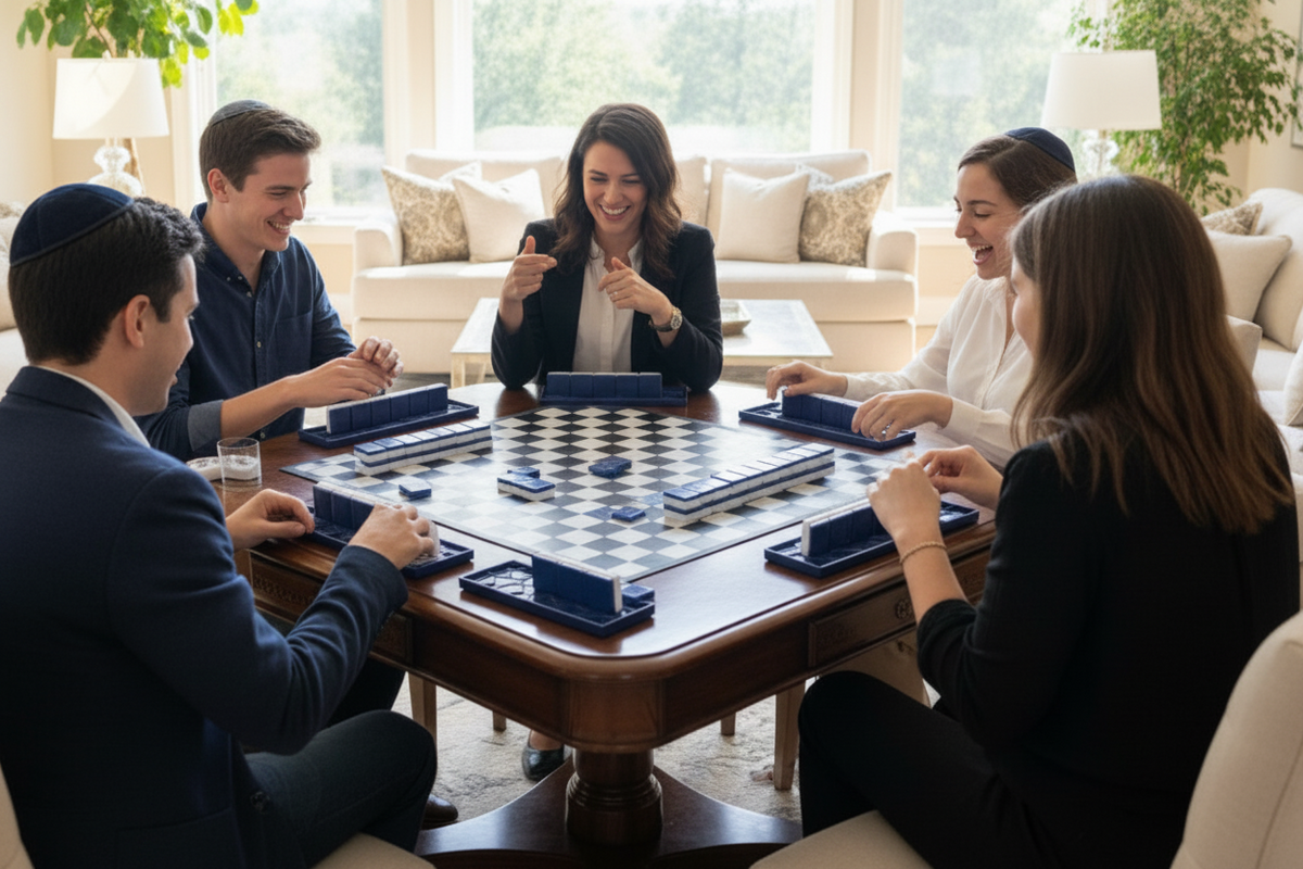 Brilliant Nights Hanukkah Mahjong Tiles Set PRE-ORDER