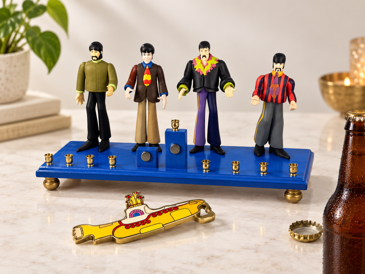 Collector’s Edition Yellow Submarine Menorah
