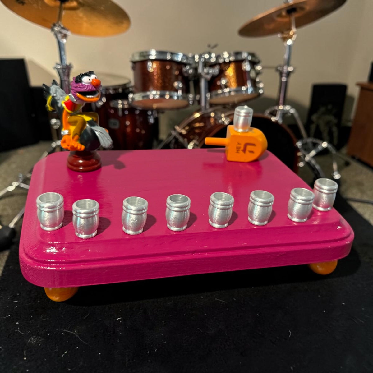 Animal Drummer Muppets Menorah