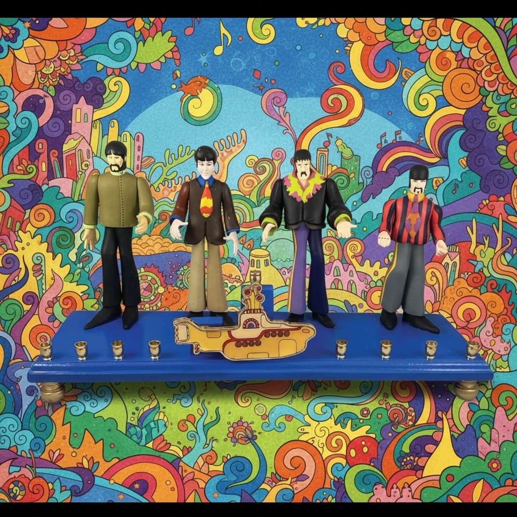 Collector’s Edition Yellow Submarine Menorah