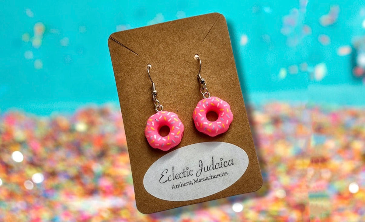 Donut earrings