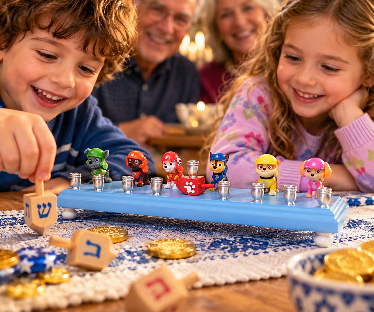 Paw Patrol Menorah