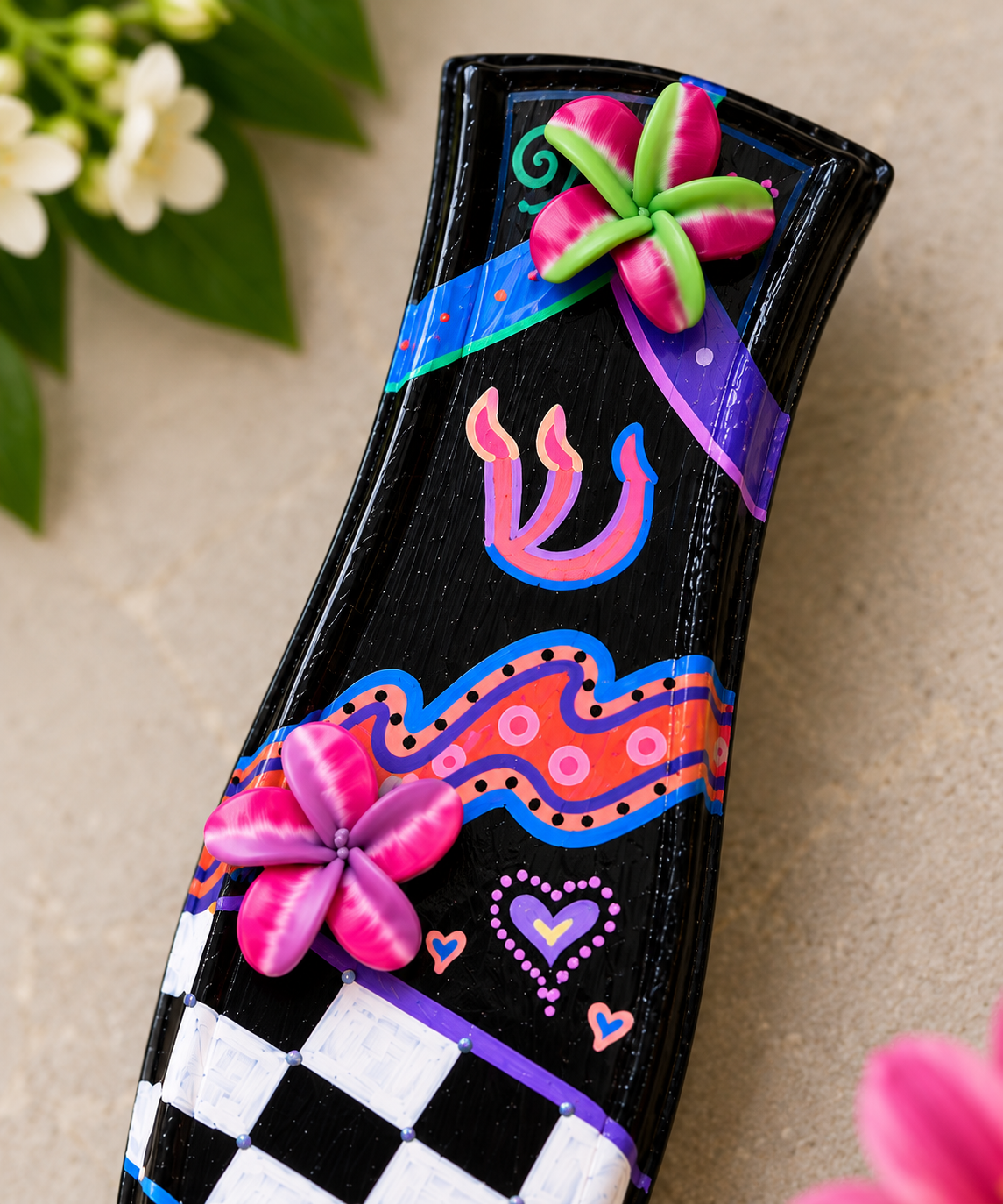 Zelda Hand-Painted Mezuzah