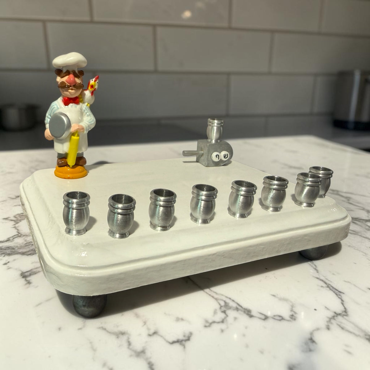 Chef Muppets Menorah