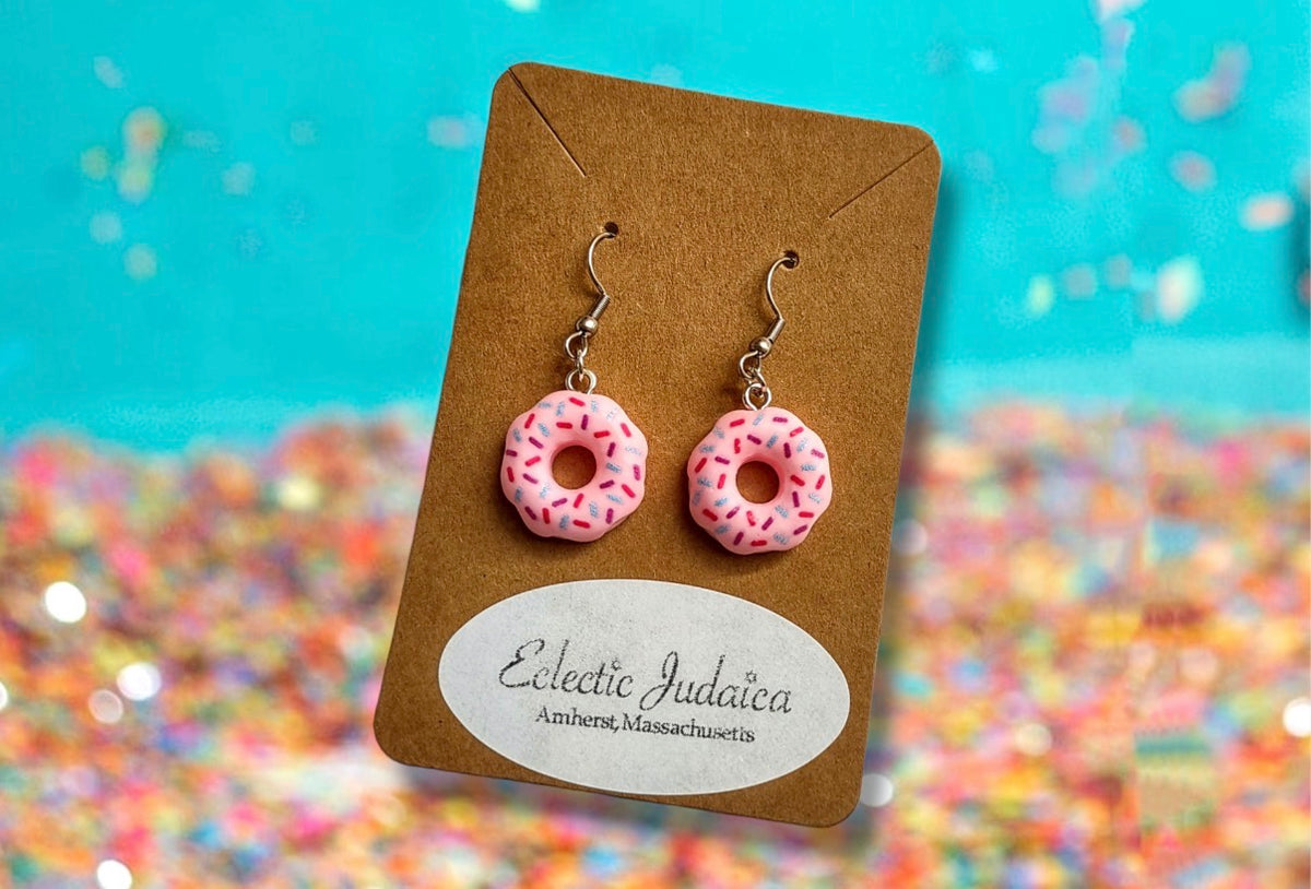 Donut earrings