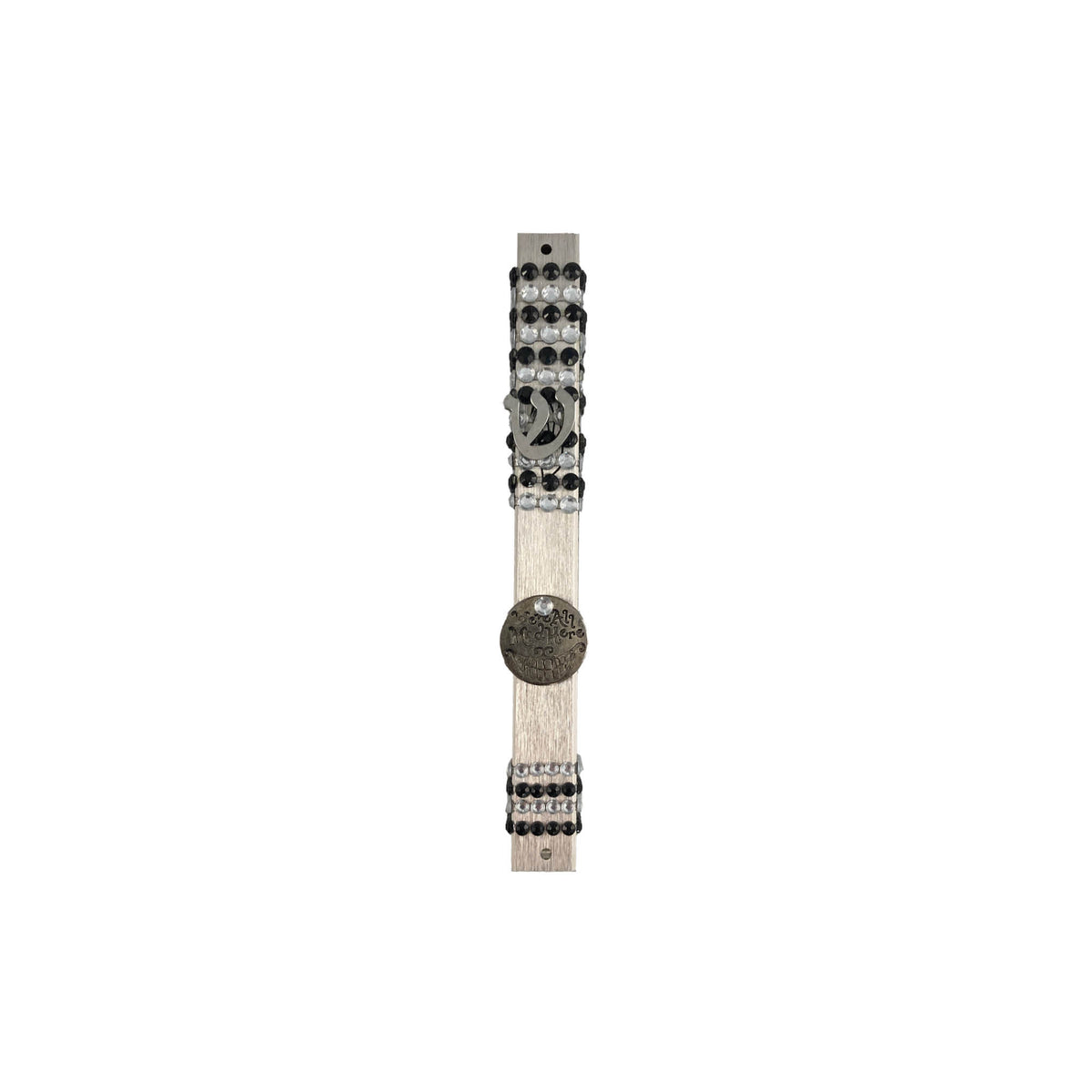 We are All Mad Here Rhinestone Mezuzah Case