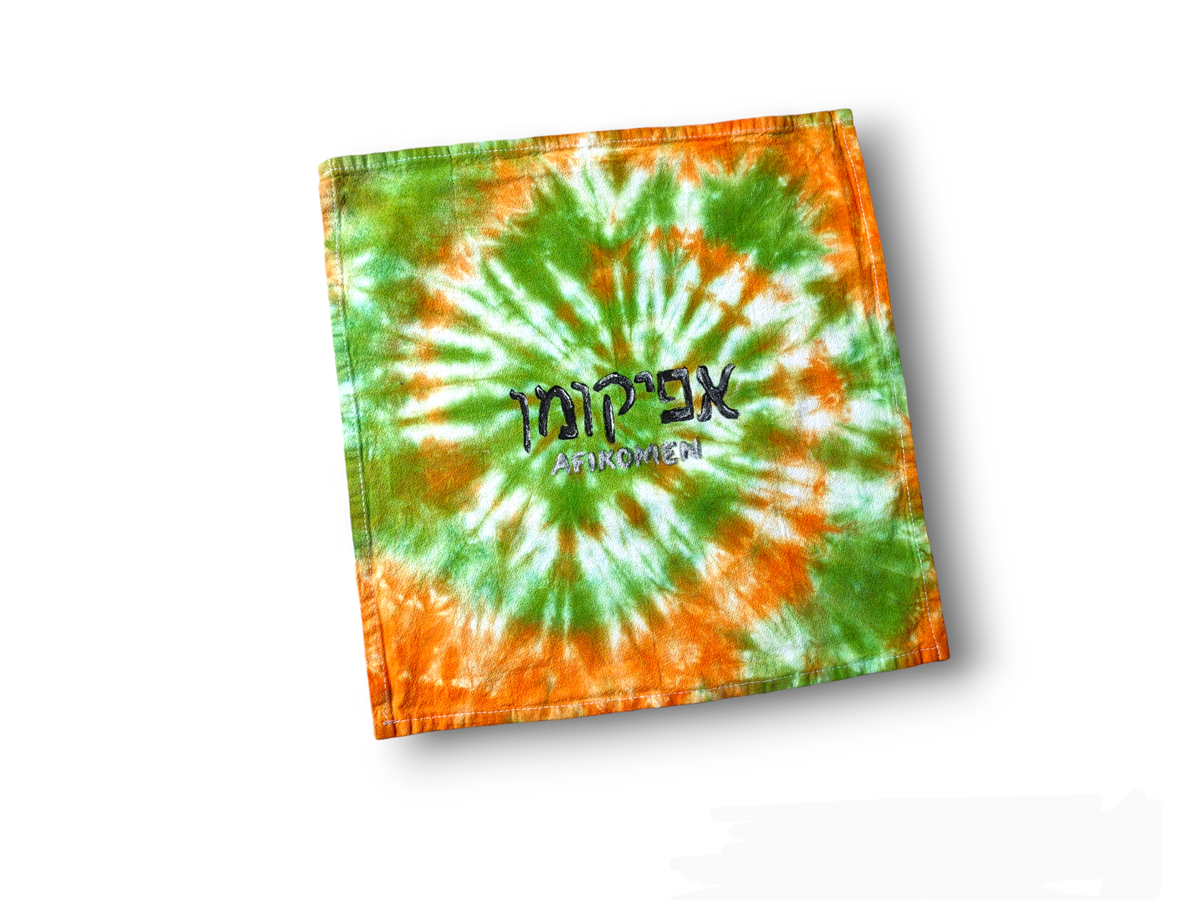 Tie Dye Passover Matzah Cover