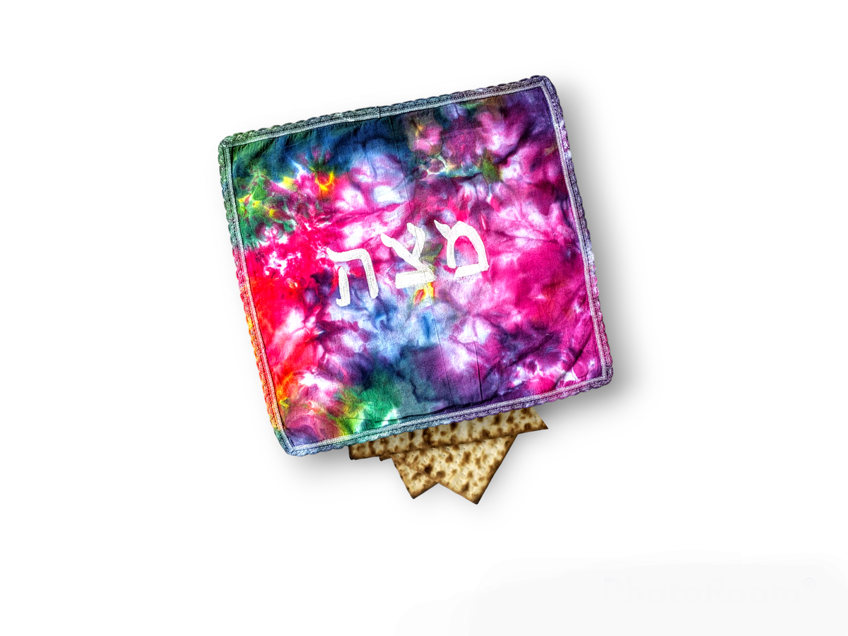 Tie Dye Passover Matzah Cover