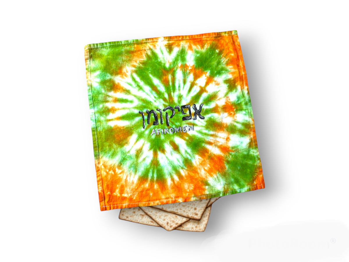 Tie Dye Passover Matzah Cover