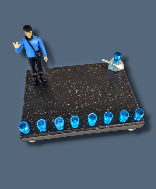 Collectible Star Trek Spock “Live Long and Prosper” Menorah
