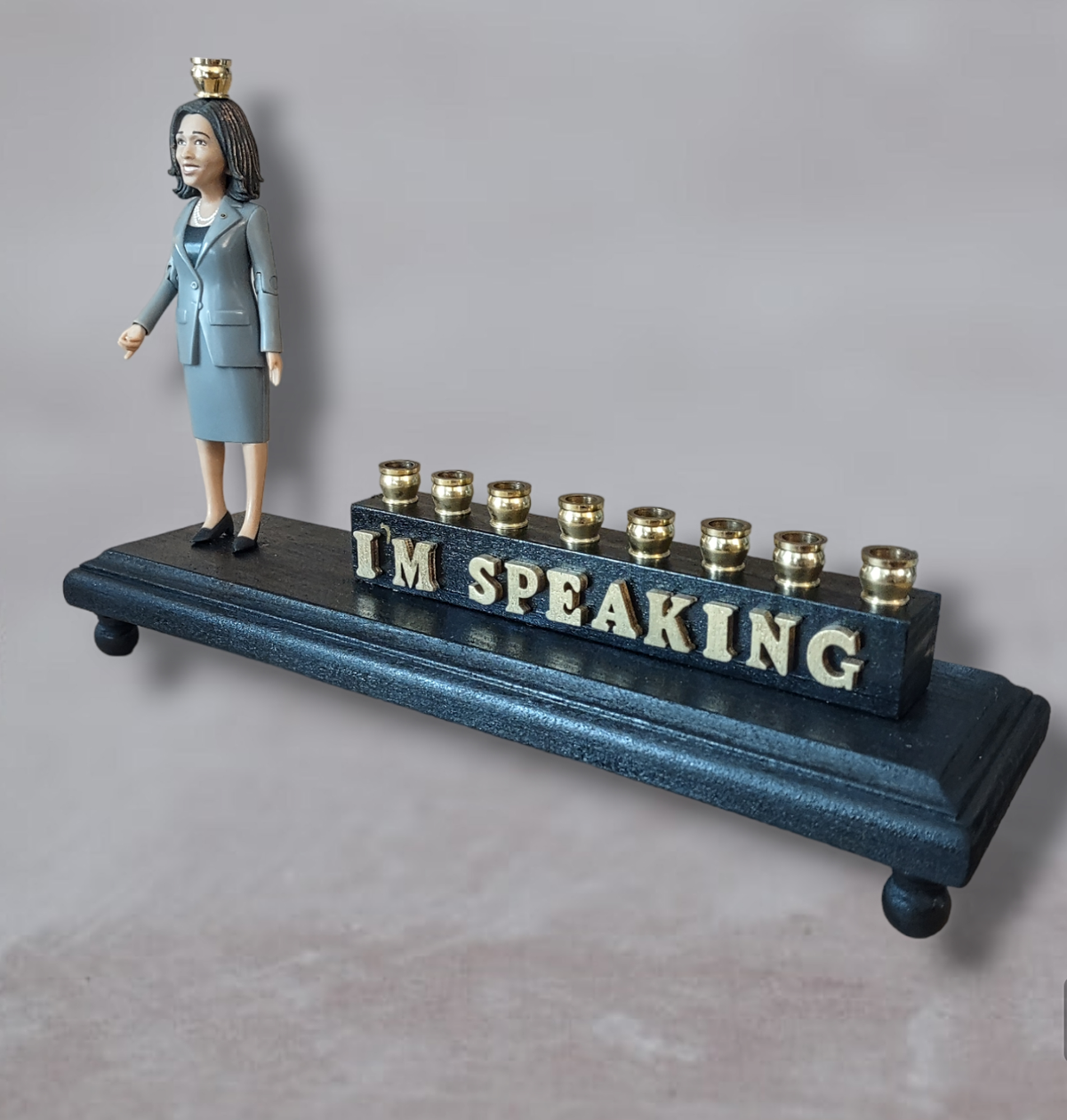 Kamala Harris “I’m Speaking” Menorah — Last One