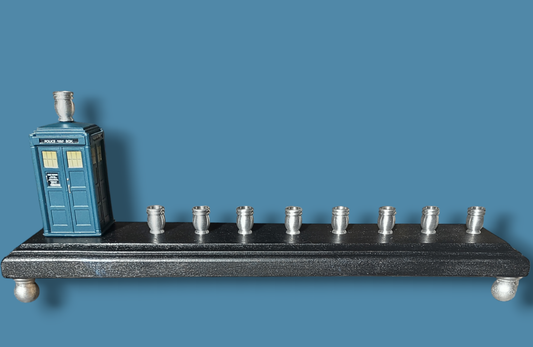 Doctor Who TARDIS Menorah