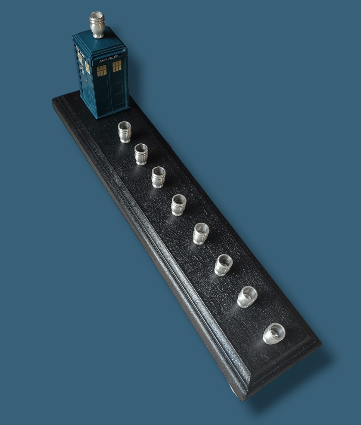 Doctor Who TARDIS Menorah