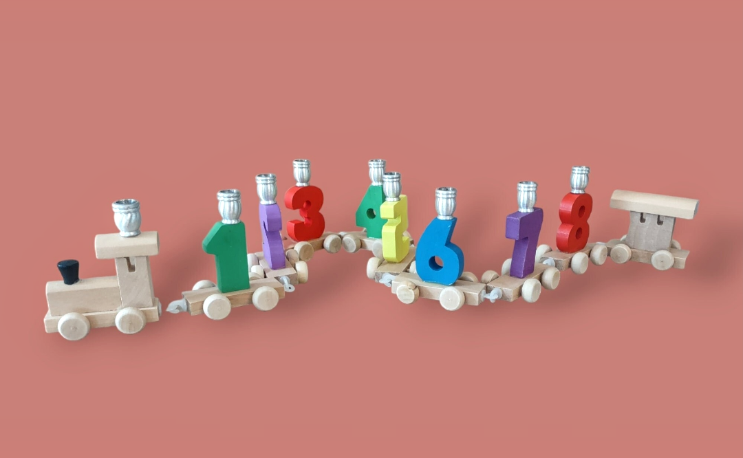 Chanukah Express Menorah Train
