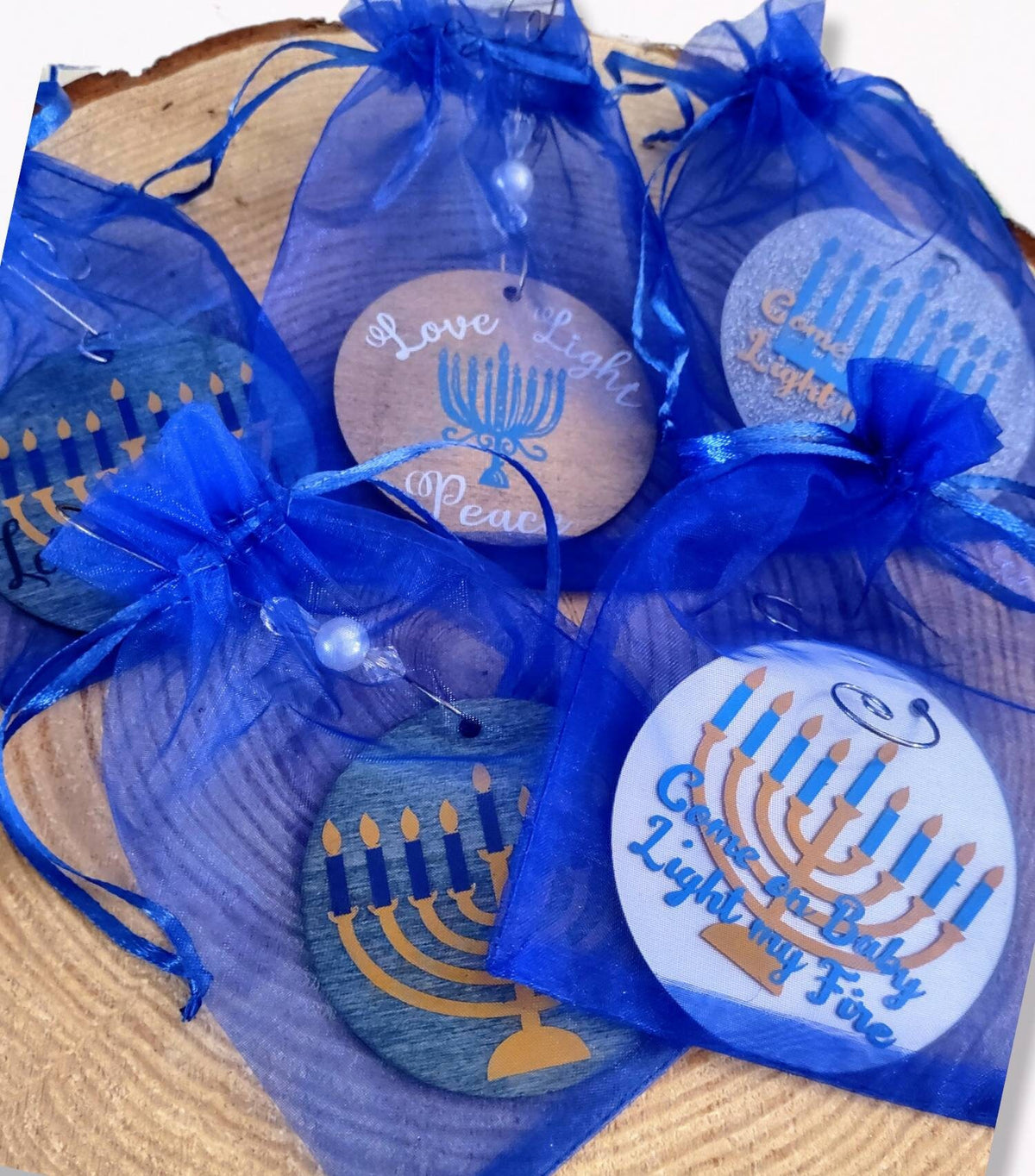 Menorah ornaments