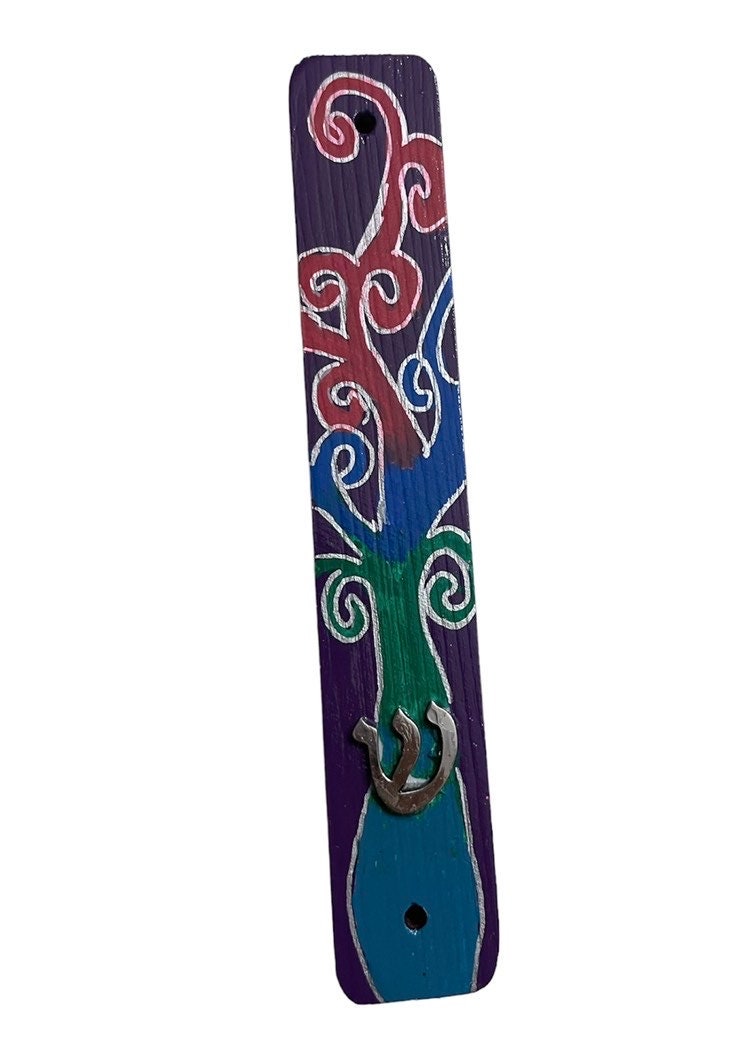 Branches of Blessings Tree of Life Mezuzah Case