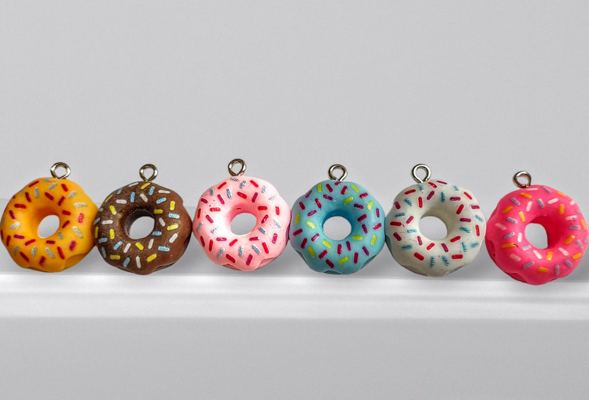 Donut earrings